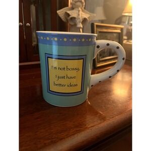 Tumbleweed Pottery Mug‎ I'm Not Bossy I Just Have Better Ideas